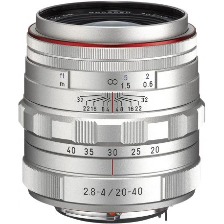 Obiettivo Pentax HD DA 20-40mm F2.8-4 ED DC WR Limited Silver