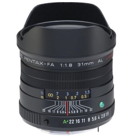 Obiettivo Pentax SMC FA 31mm f/1.8 AL Limited nero