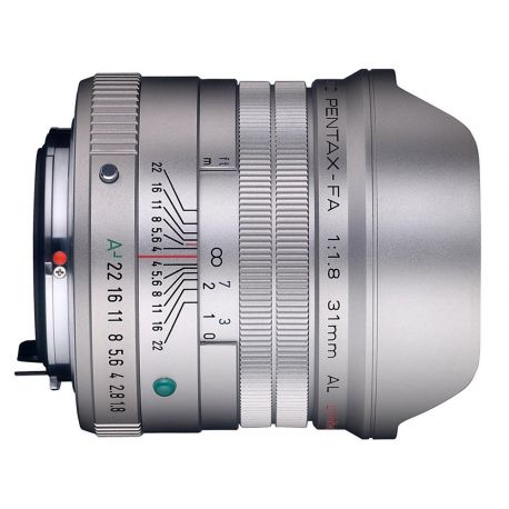 Obiettivo Pentax SMC FA 31mm f/1.8 AL Limited silver