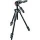 Manfrotto LIGHT Kit 290 treppiede in alluminio + testa a 3 vie