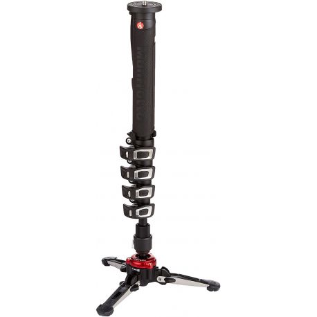 Manfrotto Monopiede video XPRO+ alluminio a base fluida 5 sezioni MVMXPROA5