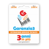 GARANZIA3 - Estensione di garanzia 3 anni in più con massimale di copertura a 2000 euro