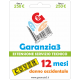 fino a 250€ - garanzia cover 12 mesi con massimale di copertura a 250 euro - GARANZIA3 COVER