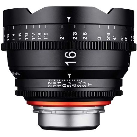 Obiettivo Samyang Xeen 16mm Cine T2.6 Compatibile Sony E