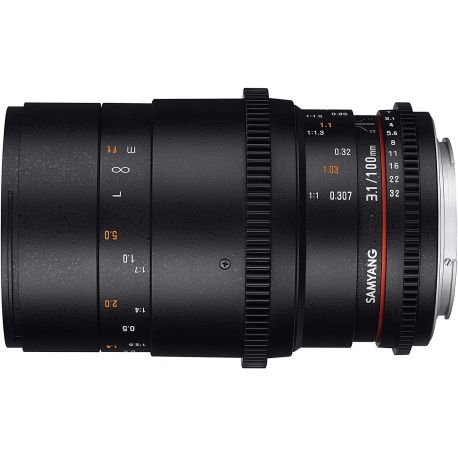 Obiettivo Samyang Macro 100mm T3.1 VDSLR ED UMC Compatibile Sony E-Mount
