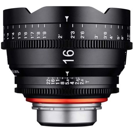 Obiettivo Samyang XEEN 16mm Cine T2.6 Compatibile Nikon AE