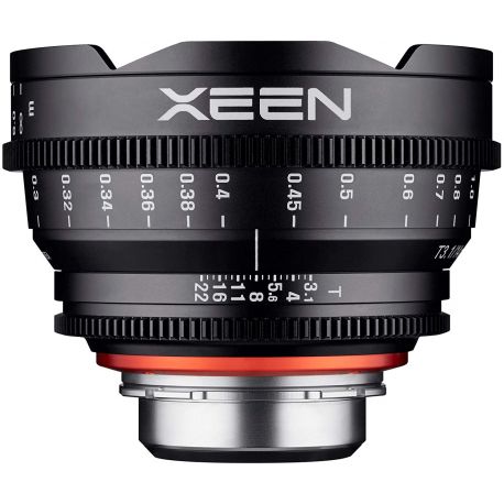 Obiettivo Samyang Xeen 14mm Cine T3.1 Compatibile Canon