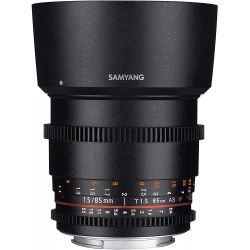 Obiettivo Samyang 85mm T1.5 AS IF VDSLR II Compatibile Nikon