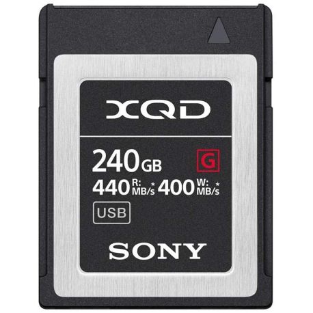 Scheda di memoria Sony QD-G240F 240GB XQD 440mb/s lettura - 400mb/s scrittura