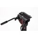 Monopiede Video Manfrotto MVMXPRO500 XPRO 4 sezioni con testa video