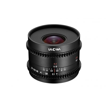 Obiettivo Laowa Venus 7.5mm T/2.1 Zero-D Cine compatibile micro quattro terzi