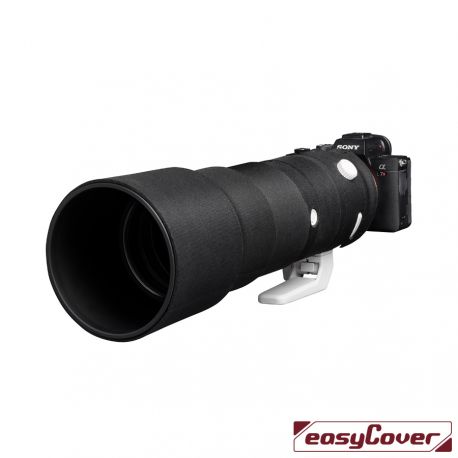 Easycover custodia in neoprene nero per obiettivo Sony 200-600 Lens Oak