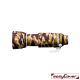 Easycover custodia in neoprene marrone camo per obiettivo Sony FE 100-400mm Lens Oak