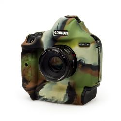 easyCover custodia protettiva in silicone per Canon EOS-1D X Mark III mimetico