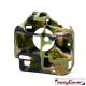 easyCover custodia protettiva in silicone per Canon EOS-1D X Mark III mimetico