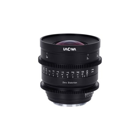 Obiettivo Laowa Venus 15mm T/2.1 Zero-D Cine attacco Sony FE