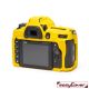 easyCover custodia protettiva in silicone per Nikon D780 giallo