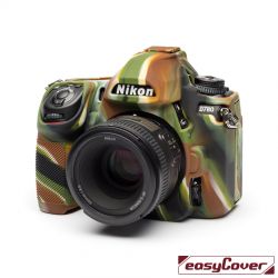 easyCover custodia protettiva in silicone per Nikon D780 camouflage