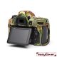 easyCover custodia protettiva in silicone per Nikon D780 camouflage