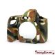 easyCover custodia protettiva in silicone per Nikon D780 camouflage