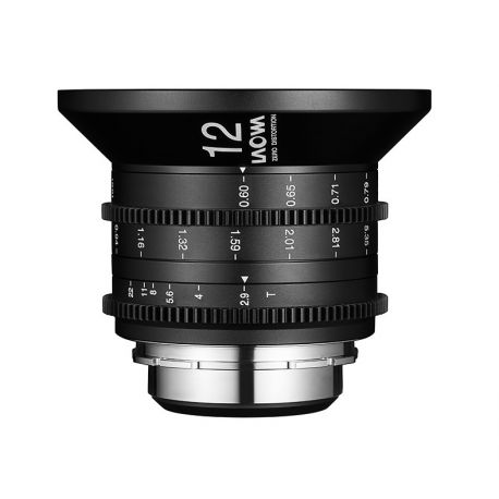 Obiettivo Laowa Venus 12mm T/2.9 Zero-D Cine compatibile Canon EF (FEET)