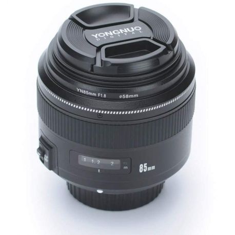 Obiettivo Yongnuo 85mm f/1.8 zoom fisso per Nikon YN85mm F1.8N