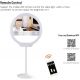 Yongnuo YN128II Bi-Color Beauty LED Anello Video Light (rosa) 3200K-5500K per smartphone