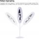 Yongnuo YN128II Bi-Color Beauty LED Anello Video Light (rosa) 3200K-5500K per smartphone