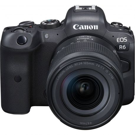 Fotocamera Mirrorless Canon EOS R6 kit 24-105mm f/4-7.1 IS STM (no adattatore)