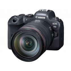 Fotocamera Mirrorless Canon EOS R6 kit 24-105mm f/4L (no adattatore)