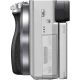 Fotocamera mirrorless Sony A6100 body silver [MENU ENG]