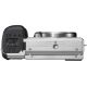 Fotocamera mirrorless Sony A6100 body silver [MENU ENG]