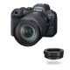 Fotocamera Mirrorless Canon EOS R6 kit 24-105mm f/4L + adattatore EF-EOS R
