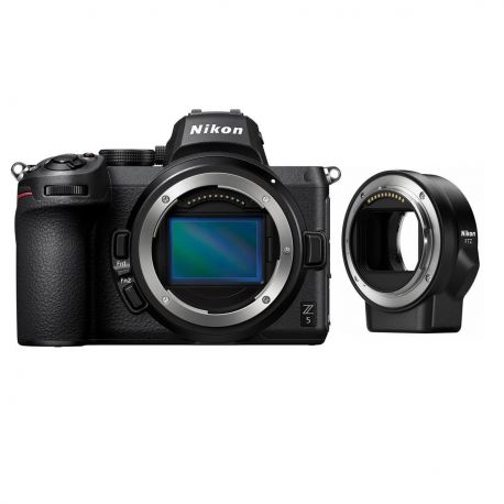 Fotocamera mirrorless Nikon Z5 body [MENU ENG] + Adattatore baionetta FTZ
