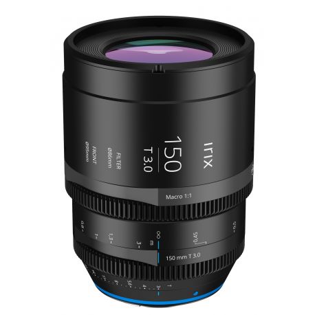 Obiettivo Irix Cine 150mm Macro 1:1 T3.0 compatibile fotocamere micro quattro terzi