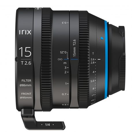 Obiettivo Irix Cine 15mm T2.6 compatibile fotocamere micro quattro terzi