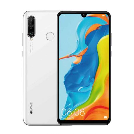 Smartphone Huawei P30 Lite New Edition Dual Sim 6GB RAM 256GB Bianco
