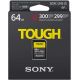 Sony SF-G64T Tough scheda di memoria 64GB 300mb/s SDXC UHS-II