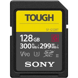 Sony SF-G128T Tough scheda di memoria 128GB 300mb/s SDXC UHS-II