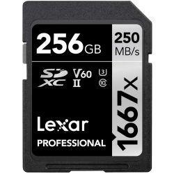 Lexar 256GB Professional 1677x 250MB/s Scheda di memoria SDXC