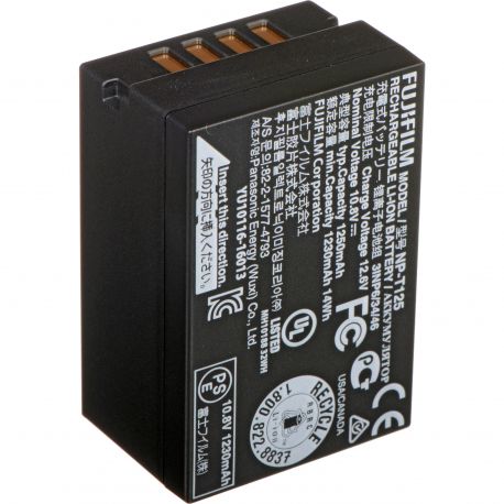 Fujifilm NP-T125 Batteria Originale per fotocamera GFX-50S, GFX-50R, GFX-100