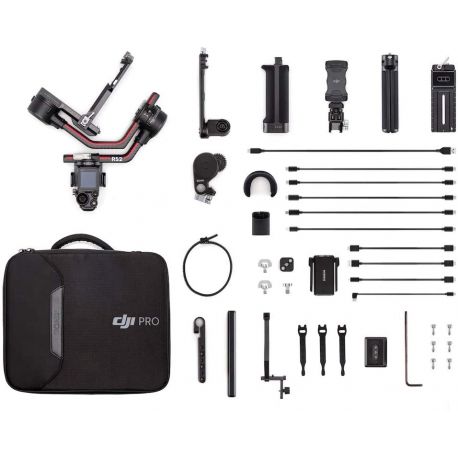 DJI Ronin RS 2 Combo gimbal stabilizzatore per fotocamere mirrorless e reflex fino a 4,5 kg