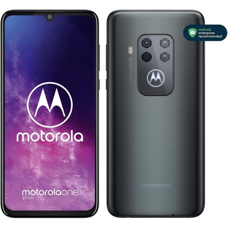 Smartphone Motorola XT2010-1 One Zoom Dual Sim 4GB RAM 128GB grigio