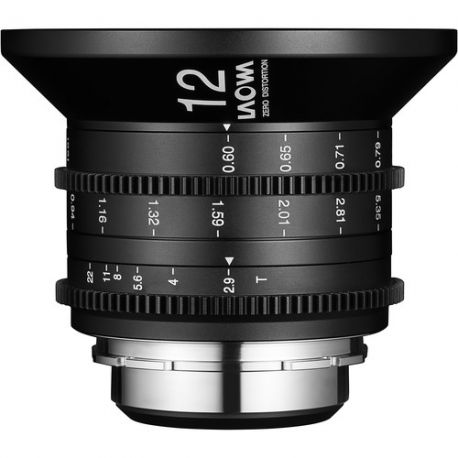 Obiettivo Laowa Venus 12mm T/2.9 Zero-D Cine attacco PL-Mount (FEET)