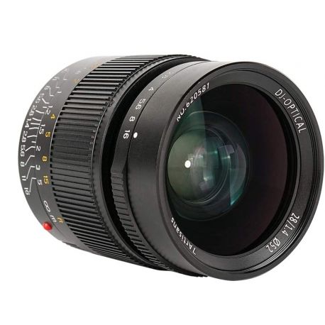 Obiettivo 7Artisans 28mm F1.4 FE-Plus nero attacco Leica M (A001B-E)