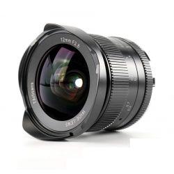 Obiettivo 7Artisans 12mm F2.8 APS-C nero compatibile fotocamere micro 4/3 (A604B)