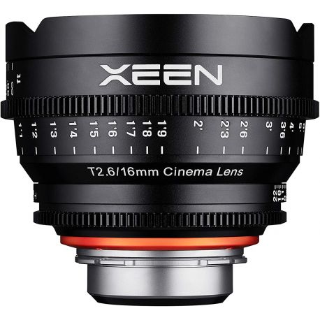 Obiettivo Samyang Xeen 16mm T2.6 compatibile fotocamere PL-mount