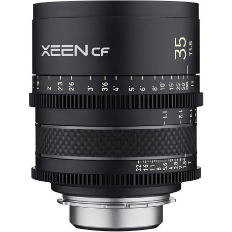 Obiettivo Samyang Xeen CF 35mm T1.5 compatibile fotocamere Canon
