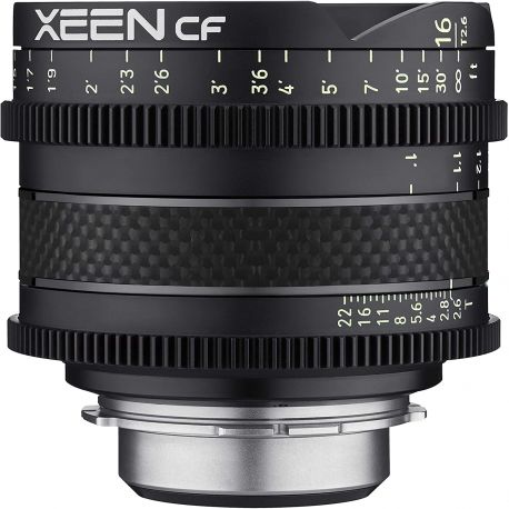 Obiettivo Samyang Xeen CF 16mm T2.6 per mirrorless Sony E-Mount