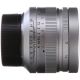 Obiettivo 7Artisans 50mm F1.1 silver attacco Leica TL/SL (A402S)